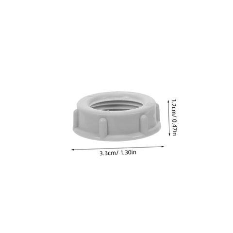Plastic Electrical Insulating Bushing 4 Inch Heat Resistant Weatherproof 100 Pcs Outdoor Control Panel Bushing Install Versatile For Control Panels Machinery Wiring Enclosures, 3.3cm bushing