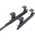 Heavy Duty Full Extension Keyboard Drawer Slides With Soft Close Ball Bearing Runners Top Mount Black 290mm 12 Inch And 10 Inch