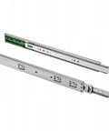 Drawer Runners H45 Versalite Plus Ball Guide With Damping Soft Close For Full Extension Drawers 400 To 600 mm High 40 Kg Load Capacity No Fuss Quick Install Smooth Operation And Long Lasting Rails, galvanised steel pair