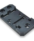 DIN Rail Mounting Brackets 35mm x 68mm Black RoHS Compliant 10 Pack Durable Clips For Standard 35mm DIN Rails Mounting Devices