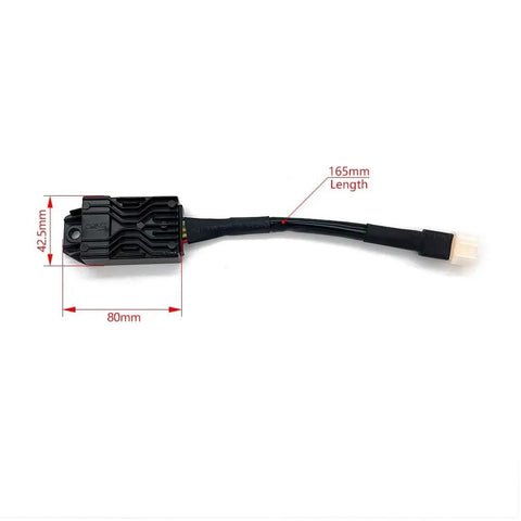High Efficiency Motorcycle Voltage Rectifier And Regulator For DT230 MT250, durable low heat bike electrical upgrade shown