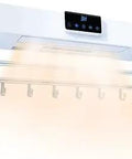 Smart 500W Wall Mounted Towel Warmer With Built In Timer And Toothbrush Port Game Changer Electric Heated Towel Dryer