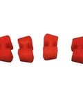 Rock Solid Two Piece PU Flexible Pump Shaft Coupling With H Block Polyurethane Housing And Slip Resistant Elastic Gasket Plus Hassle Free Quick Swap Mount For A180 A200 A225 Gearboxes red elastic damper components