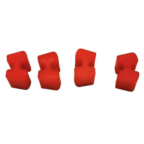 Rock Solid Two Piece PU Flexible Pump Shaft Coupling With H Block Polyurethane Housing And Slip Resistant Elastic Gasket Plus Hassle Free Quick Swap Mount For A180 A200 A225 Gearboxes red elastic damper components