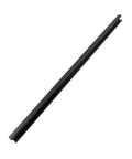 Beefy Pro Grade Aluminum T Track for Woodworking with T Slot Miter Jig, Table Saw and Router Bench Accessory, black finish