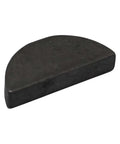 Side view of a metal woodruff key, 1/4 x 1-1/4 inch replacement for machinery and motors, durable keyway insert, replaces WK27 part.