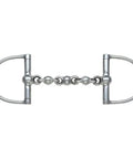 Stainless Steel Waterford Dee Bit For Horses, 5 Inch Mouthpiece, strong action Dee rings, rust free, trainer-approved bit.