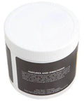 MIG Welding Nozzle Gel 16 Ounce White Odorless Non Toxic Silicon Free Pro Grade Formula jar showing features and directions