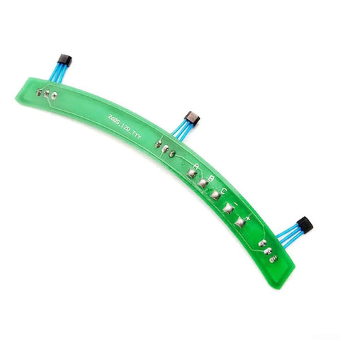 Rock Solid Brushless DC Motor Hall Sensor Plate 5 Pin 120 Degree Phase Angle for Electric Bikes and Evc Projects, green circuit board.