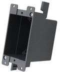 One Gang Old Work Electrical Outlet Box For Switches, Plastic Junction Box With Fourteen Cu In Capacity, AWG Standard, ETL Listed