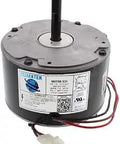 Upgraded 1/5 HP Condenser Fan Motor Direct Replacement For Emerson US Motors K55HXPSS-7300 shown with ClimaTek label