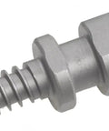 Close-up of Safe Lock Woodworm Screw Chuck Accessory For Wood Lathe, Quick Mount Bowl Blank Holder, Secure Grip attachment