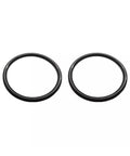 Premium Nitrile Rubber O Ring Bearing Housing Seal Compatible With Classic Outboard Boat Engines Replacement Part, two black seals
