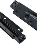 Two Pieces 80 Degree Foldable Lift Bracket With Black Spring Hinge For Sofa Lifters And Furniture Storage Hinges, front view
