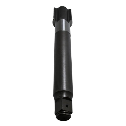 Real Deal 1 Inch Square Driver Extension For Pneumatic Impact Wrenches Featuring A Beefy 6 Inch Extended Anvil Shaft viewed from the side.