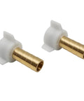 Brass Go To Half Inch Barbed To Half Inch NPT Female Swivel Nut Adapter Fitting, 2 Pack, Heavy Duty Hose Connector For Poly Tubing, Clamp Compatible, Leak Free Plumbing Accessory