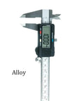 YMGSCC Caliper for Jewelry Metal Measurement showing digital display, polished stainless steel for precise readings.