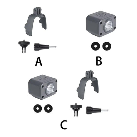Safe Lighting Drone Light Extension Bracket Mount For DJI FPV And Universal Use With Pocket 2/1, FIMI 2/1, Osmo Action, options A, B, C