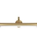 Capital Lighting 658211MA Morgan Wall Sconce Photo Light in matte brass finish, 19" H x 22" W, suitable for artwork shelving.