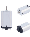 Five Piece DC Motors 3V To 6V F180 Style Mini Hobby Motors 3000 To 10000 RPM For RC Boats Planes Cars DIY Projects And Science Experiments