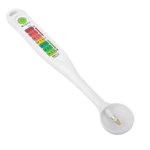 Digital Salt Tester For Food And Brine Precise Salinity Meter With LED Display Kitchen Salt Check Tool handheld view