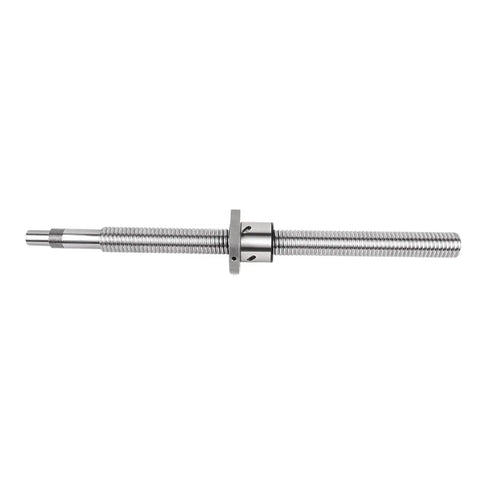 Heavy Duty C5 SFU3205 Ball Screw Nut Assembly With Precision CNC Milled Ends, linear motion component for machines.