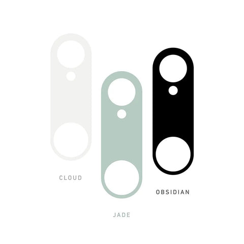 Colored faceplates for Wired Doorbell Cam 1080p for Home Security System With Ultra Wide 162 Degree View, Real Time Alerts