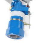 Close-up of Heavy Duty 1 Inch Agriculture Irrigation Spray Gun With 360 Degree Adjustable Impact Sprinkler connector detail.
