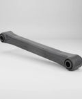 Beefy Fixed Radius Rod Long Non Adjustable 71500 Direct Replacement With Factory Bushings Heavy Duty Steel Construction Twist Resistant For Rock Solid Alignment And Low Maintenance On Off Road Rigs, gray steel rod