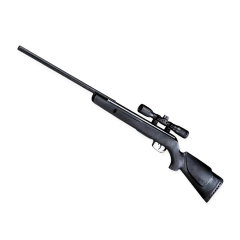 Varmint Breakbarrel.177 Cal Pellet Air Rifle With Scope And Mount 1250 FPS Steel Fluted Barrel Polymer Jacket Synthetic Monte Carlo Stock