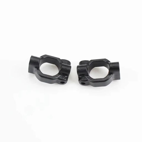 Front C Hub Carrier And Caster Block Set For 1/10 Scale RC Cars Upgrade Replacement Parts Badass Plastic Build close-up view.
