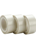 Three rolls of Double Sided PTFE Tape White Teflon Film With Adhesive On Both Sides, Heavy Duty Pro Grade High Temp Masking Tape Up To 300C