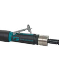 Badass.4 HP Straight Line Die Grinder Pulls 5500 RPM with compact design, quick click collet for metal work.