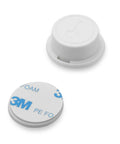 3 Pack Universal Magnetic Cabinet Lock Replacement Keys white with 3M adhesive backing for drawers and cabinets easy access child safe
