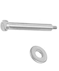 Ford F150 Fuel Door Spring And Hinge Pin Repair Kit FL34-9927936-A Compatible With 2009 2010 2011 2012 2013 2014 Models, No-Fuss DIY Replacement With Spring And Hinge Pin For Smooth, Reliable Fuel Door Function. Metal hinge pin and washer for Ford F-150 fuel door repair kit