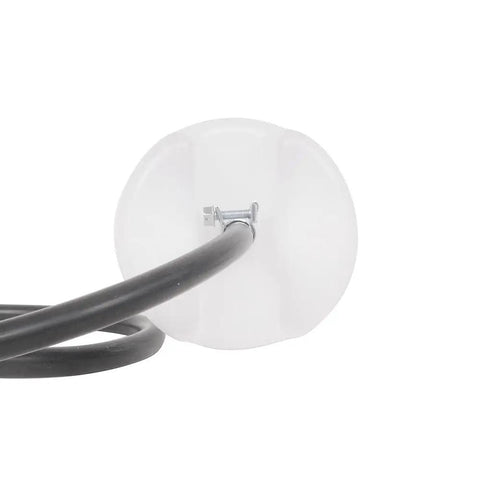 Universal Motorcycle Auxiliary Gas Tank Repair Kit With 1L Capacity showing hose connection to lid