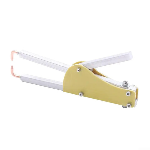 Spot Welding Tool Kit With 123mm Special Shaped Welding Tongs Pliers Portable Welder For Sheet Metal Repair Adjustable Pressure