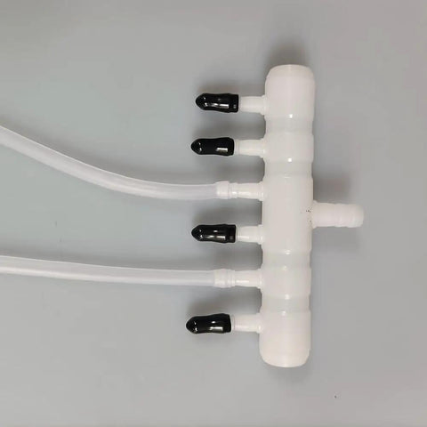 20 Pack Aquarium Airline Splitter Outlet Cap Rubber End Caps 3/16 Inch Inner Diameter 5/8 Inch Height Seals Unused Ports