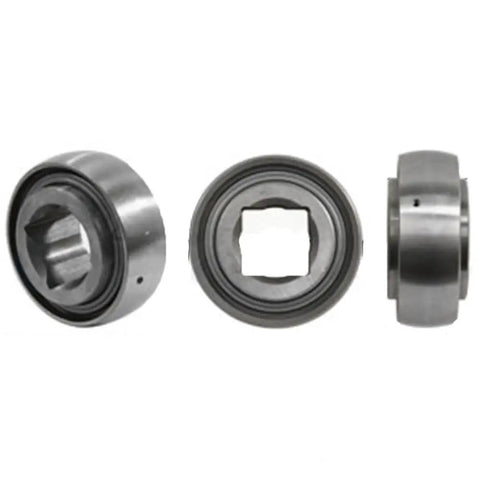 Three views of beefy heavy duty disc harrow bearing replacement for disc harrows fits WTD10 WTD3 WTD4 discs replaces T25486IMP 10333.