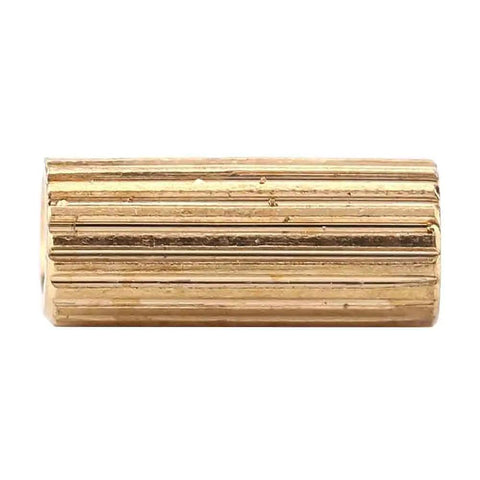 M2 Brass Female Spacers Kit 100 Pieces M2x7 Camera and PCB Spacers for PC Builds and Motherboards Durable Brass Standoffs for Precise Mounting and Spacing In Various Projects, brass spacer close-up