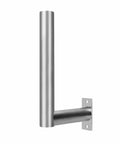 Heavy Duty 12 Inch L Type Pole Mount Bracket For Outdoor Antennas Weather Stations Solar Panels Universal Mount Stainless Steel