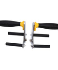 One Pair Heavy Duty Suction Lifters Make Drywall Gypsum Board Ceramic Tile And Sheetrock Moves A Breeze Portable Two Handed Glass Carrying Tool With Rock Solid Anti Slip Handles, featuring ergonomic grips.