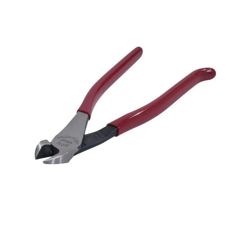 Diagonal Cutting Pliers D248 9ST Workhorse High Leverage Rebar Cutter And Rebar Bender Angled Head For Confined Spaces Short Jaws