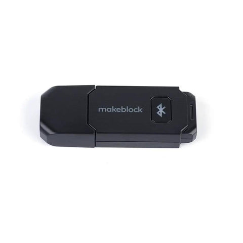 Bluetooth Adapter for PC and Laptop No Cable Needed Wireless Module for Easy Programming With mBot Codey Rocky Ranger Ultimate Starter Low Latency Data Transmission, black USB adapter