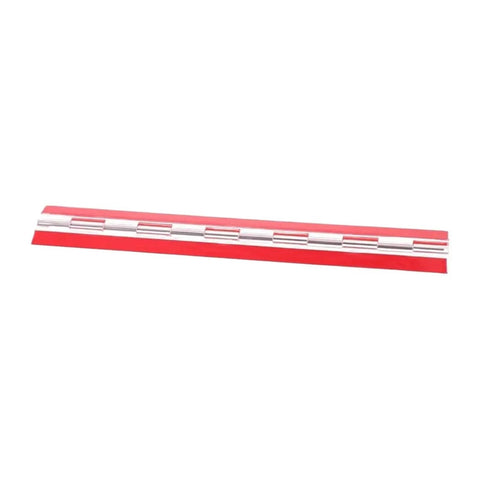 Stainless Steel Self Closing Reversible Door Hinge Set 2 Pieces Double Sided Tape Piano Hinge Transparent Plastic Easy Install