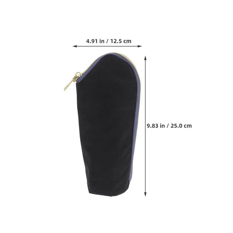 Legit Gotta Have 2 Piece Insulated Baby Bottle Carrier Tote With Stroller Hook Portable Nursing Milk Warmer Bag Waterproof Thermal Sleeve, black, 9.83 in.
