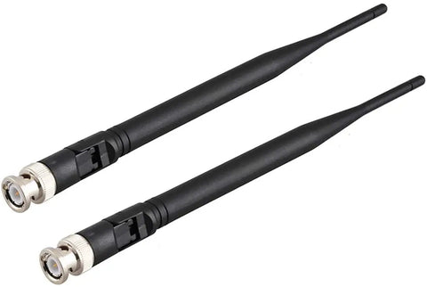 Wireless Microphone Antenna Pack With BNC Male Connectors UHF 400 MHz To 960 MHz 3 Dbi Gain 4 Pack For Wireless Mic Systems