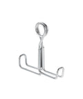 Flat Jaw Lab Tubing Clamp Set for Flow Control Hoses, heavy-duty spring clamp, iron, for flexible tubing up to 0.72 inch