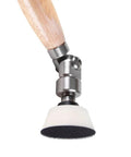 Pro Grade Woodturning Bowl Sander Tool Kit With Rotating Head and 2 Inch Sanding Pad for Inside Curves