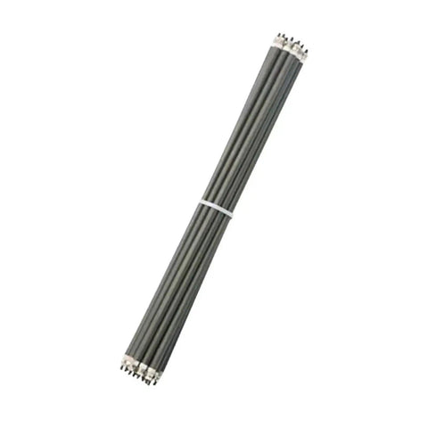 Rugged Flex Tubular Heater Stainless Steel 900 Watt Electric Air Heating Element 625 Mm Straight Tube, bundled for shipping.
